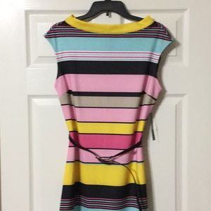 New York & Company Striped Dress